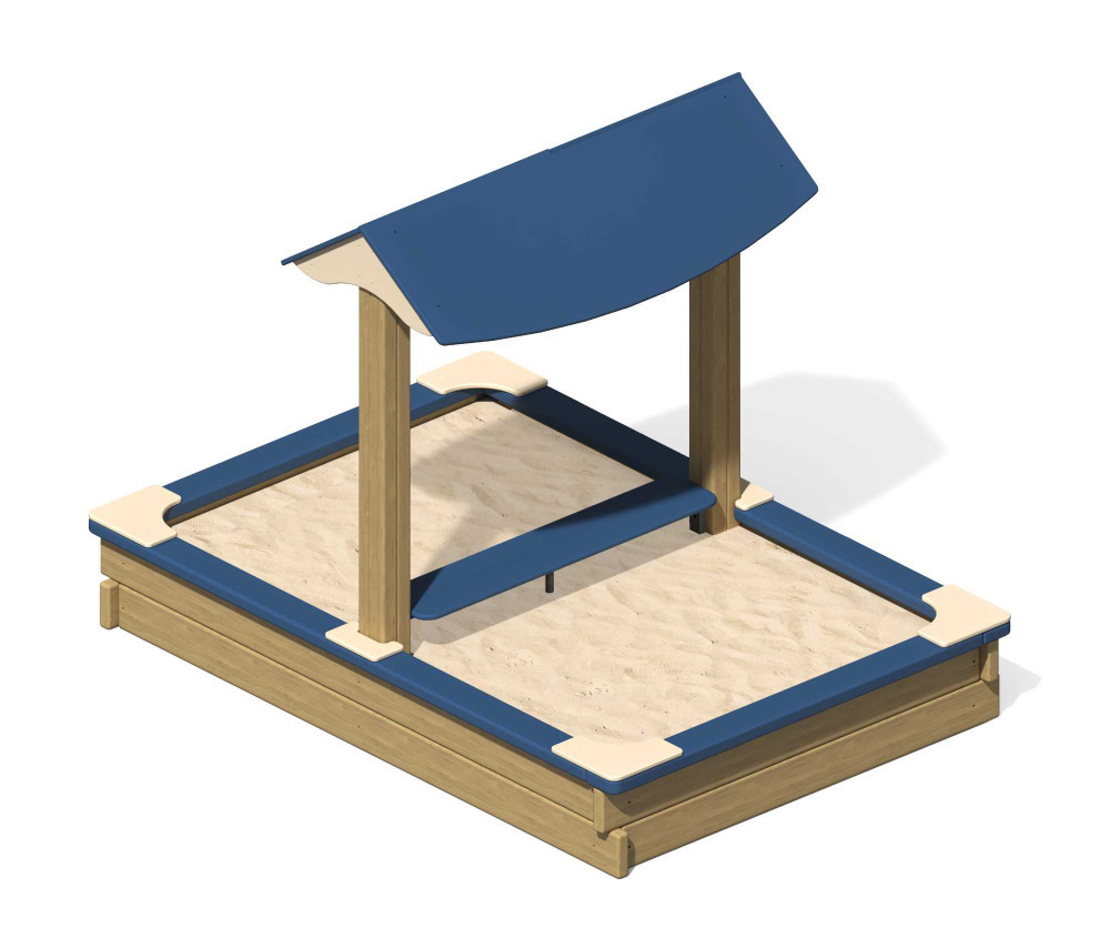 Песочница "Элли" с навесом